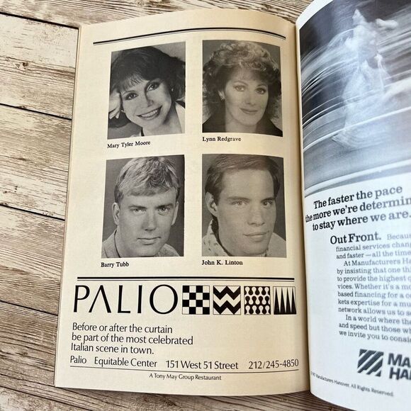 Sweet Sue PLAYBILL March 1987 Music Box Theatre Broadway NYC Vintage Program - Picture 6 of 16